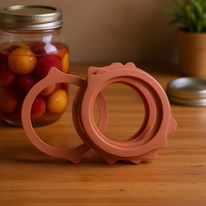 Paquete de 10 anillos de preservación para tarros de conservas, junta de sellado de boca ancha de repuesto - Product Image 3