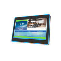 Tablette Android personnalisée 10,1 pouces avec barre lumineuse LED, montage mural, animation pour ascenseur, 4 Go de mémoire, Rockchip, affichage numérique pour salle de réunion