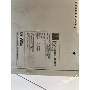 Transmisor de Procesos Endress+Hauser RMA422, 1 Pieza Usada - Product Image 2