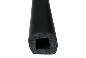 Factory High Quality NBR PVC Rubber Foam Insulation Tube For Air Conditioner Rubber Heat Insulation Tube