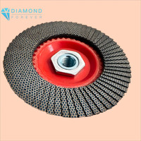 Nouvelle meule à lamelles diamantée brasée sous vide de 115 mm / disque de coupe profilé pour marbre, granit, quartz sur meuleuse d'angle