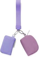 Portable en cuir porte-monnaie fermeture éclair changement sac à main mignon quotidien multi-fonctionnel carte d'identité poche résistant à l'eau voyage poignet pochette