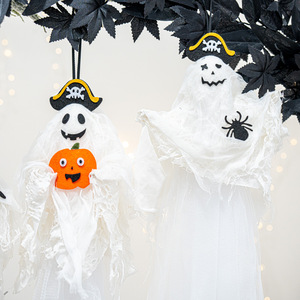 Hot bán trắng phù thủy cướp biển & Ma treo chuông gió mới đến Halloween Nhà Bên trang trí kích thước nhỏ bên đạo cụ - Product Image 3