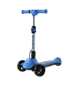 Flash 3 Wheels Automatic Kids Electric Scooter Kids Toy Foldable Scooters