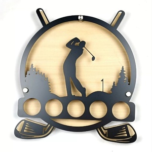 Hanger Retail Personalised <b>Empty</b> Carrier Pieces Wall Vertical Sale Fashion Tee Display Easy <b>Boxes</b> Racks Custom Golf Ball Holder - Product Image 4