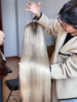 SHY Mini perruque à clipser en cheveux humains de qualité supérieure, Lace Front 5*5, Topper 8*8, pour un port quotidien confortable, Fournisseur d'usine pour femmes