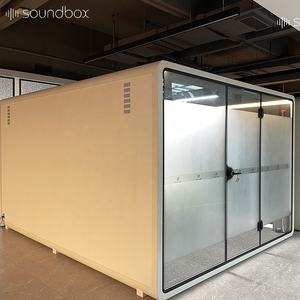 सॉनबॉक्स टेलीफोन बूथ 8 सीट मीटिंग रूम ऑफिस बूथ पर बिक्री के लिए साउंडप्रूफ बूथ - Product Image 6