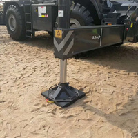 Tapis de protection rigide et robuste pour pieds de camion, patins de déport de grue en UHMWPE
