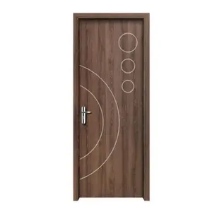 Interno moderno porta WPC porte di legno camera interna porta in legno su misura porta per la casa