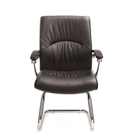 Chaise de bureau de direction moderne en cuir PU avec design ergonomique, siège confortable pour usage domestique ou professionnel