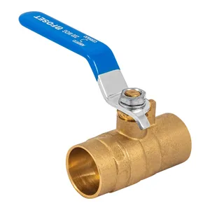 Valvola a sfera in ottone Master con 48 unità, saldabile 1', Foset - Product Image 1