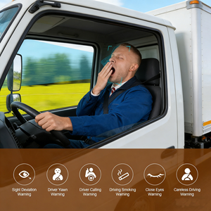 Caméra embarquée 4G à 4 canaux avec système de caméra quadruple, GPS, arrêt du moteur à distance et immobilisateur pour la gestion de flotte - Product Image 6