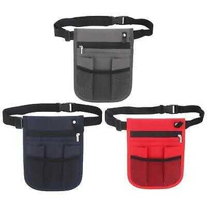 Marsupio da 21*16.5CM da infermiera Oxford marsupio da <span class=keywords><strong>donna</strong></span>, borsa medica impermeabile, con Blet nera, elegante e leggero, da <span class=keywords><strong>donna</strong></span> - Product Image 4