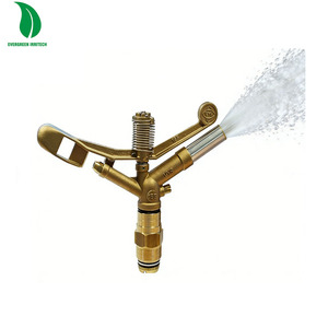 Evergreen 360 °   Irrigatore a Impatto in Ottone |   Tre ugelli ad alta portata |   Cerchio Completo |   Irrigazione Commerciale per Grandi Aree di <span class=keywords><strong>Prato</strong></span> - Product Image 3