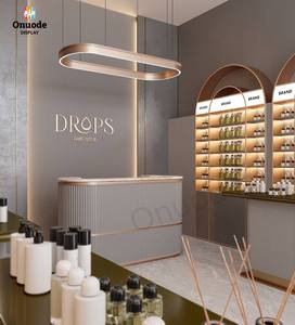 Présentoir de Luxe pour Parfums |   Mobilier de magasin personnalisé avec éclairage LED et design de vitrine pour parfums - Product Image 3