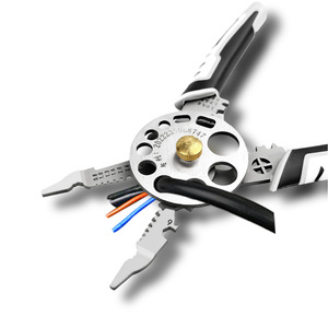 Rotary <b>Wire</b> Stripper Stainless Steel 16 Awg Multi Functional <b>Tool</b> For <b>Crimping</b> Stripping Cutting Wiring - Product Image 2