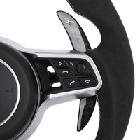Volant en carbone forgé avec écran LED pour Porsche 991 991.2 992 Cayenne 958 Macan Panamera 970 971 Boxster 996