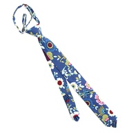 Corbata de Algodón con Estampado Floral para Niños y Niñas, Pre-Atada, Estrecha, Personalizada, Venta al Por Mayor en China