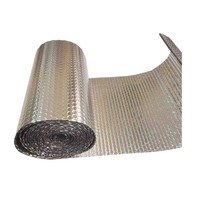 Matériaux légers et hautement réfléchissants pour pare-soleil, en aluminium et feuille de bulles, pour la construction