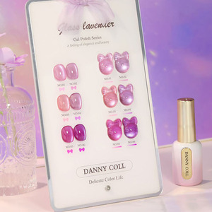 Kit de vernis à ongles gel effet œil de chat 15ml magnétique, à retirer par trempage, UV LED, logo personnalisé, professionnel pour salon de manucure, gel nail art, vente en gros - Product Image 5