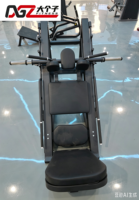 Appareil de musculation professionnel multifonctionnel 2-en-1 : Leg Press et Hack Squat à 45 degrés, robuste, en acier, à charge par plaques