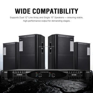 Bestseller 1U 2-Kanal Klasse-D-Verstärker 1300W Pro-Audio Stereo Karaoke-Soundsystem Digitaler Leistungsverstärker Empfänger-Verstärker - Product Image 4