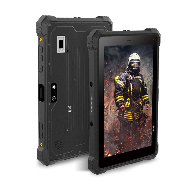 WPNA 10.1" Industrial Tablet 8G+128GB Touch Screen Rugged Tablet PC 4G Wifi NFC GPS Rugged Android Vehicle Car Tablet