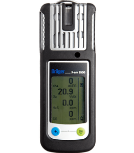 Brand New and Drager X-am 2500 Multi Gas Detector H2S, CO, O2, LEL Good Price - Product Image 1