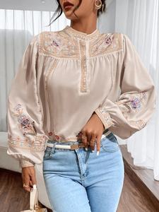 Tunique musulmane à la mode Dunai, nouveau Design, grandes tailles, hauts brodés à la main - Product Image 6