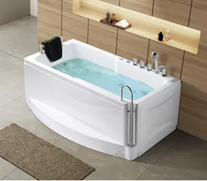 Bagno bagno free standing vasca da massaggio in acrilico con ampio spazio