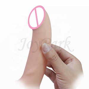 JoyPark 6.7 Pollici Strap-On in Silicone Curvo con Cinghia - Morbido, Portatile, 100% Impermeabile, Giocattolo per Adulti per Coppie, Lesbiche e <span class=keywords><strong>Gay</strong></span> - Product Image 6