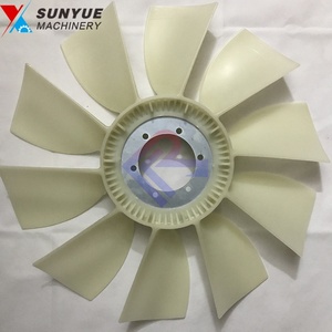 ใบพัดลมระบายความร้อนเครื่องยนต์ 6BT 6BT5.9 สำหรับอะไหล่รถขุดฮุนได <span class=keywords><strong>R220</strong></span>-<span class=keywords><strong>5</strong></span> - Product Image 5