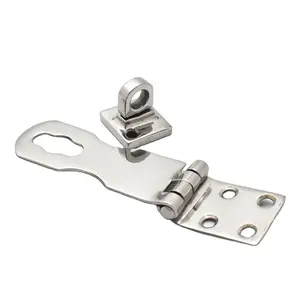 Binli Oem Hoge Kwaliteit Rvs Marine Hangslot Hasp Latch Swivel Eye Locking Hasp Latch