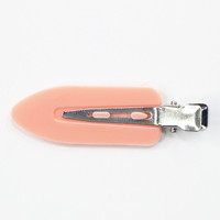 Sans trace épingle à cheveux frange fixe maquillage épingle à cheveux cassée frange métallique clip feuille d'acétate peut être personnalisé couleur