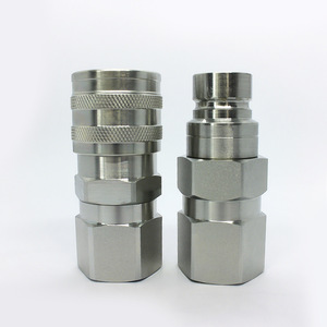 Acoplamiento Hidráulico Plano Jin Dong de 12 Pulgadas con Conexión Roscada, Acero al Carbono, Conector Galvanizado en Zinc - Product Image 3
