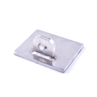 Haute qualité 73mm acier Hockey Puck remorque serrure nouveau Design caché manille cadenas avec cylindre en laiton clé Garage Van moraillon