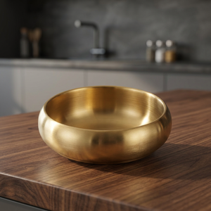 Korean Style Eco-Friendly Modern 304 Stainless Steel Double-layer Multi-functional Cold Noodle Bowl Multi Size China Origin - Product Image 3