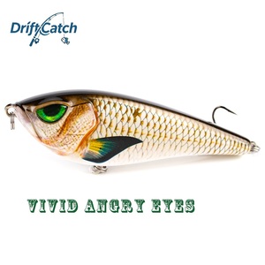 Leurre de pêche coulant imprimé DriftCatch 13 cm 40,5 g # 2 hameçons triples, appât réaliste <span class=keywords><strong>pour</strong></span> prédateurs d'eau douce, <span class=keywords><strong>pour</strong></span> rivière et lac - Product Image 3