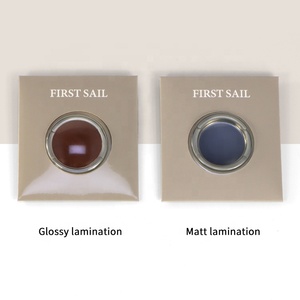 Bán Sỉ Khay Từ Tính Rỗng 26Mm In Theo Yêu Cầu Hộp Bìa Cứng Màu Đen Bao Bì Phấn Mắt Hộp Bao Bì Mỹ Phẩm Đơn - Product Image 2