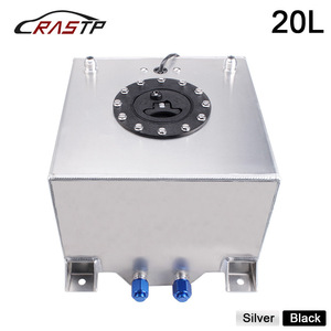 Réservoir de carburant en alliage d'aluminium 20L noir avec capteur pour la mise à niveau et la modification de voitures - Product Image 5