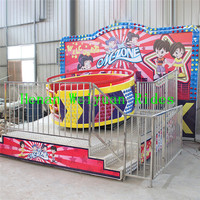 Mini samba tagada d'intérieur et extérieur de 8 places Disco Amusements pour parc pour enfants Équipement de divertissement pour parc à thème