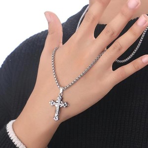 Конкурентный поставщик, Китай, оптовая цена, мужской крест, подвеска, изысканные модные ювелирные изделия, ожерелья для женщин, 2024 - Product Image 5