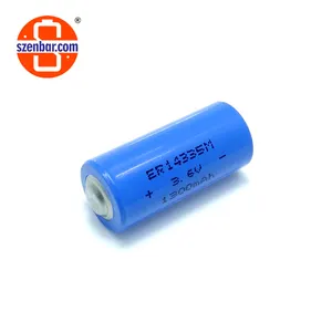 Enbar最佳电池ER14335m 3.6V 1350mAh 3.6V原电池用于工业PC