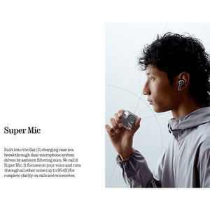 หูฟังไร้สาย Original Nothing Ear (3) TWS พร้อมระบบตัดเสียงรบกวน ANC มาตรฐาน IP54 แบตเตอรี่ใช้งานได้ยาวนาน - Product Image 6