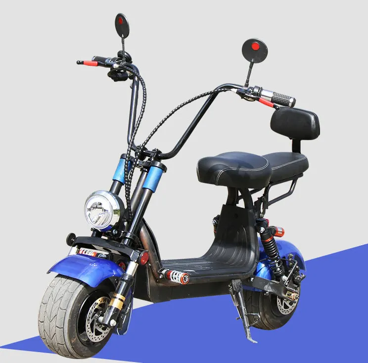 PILEYK 800w OEM citycoco scooter elettrico, batteria ricaricabile a lungo raggio scooter citycoco elettrico, moto elettrica