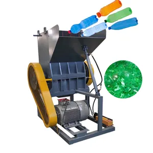 Automatische Hydraulische Kunststof Crusher Messen 6 Mini Plastic Flessen Crusher Machine