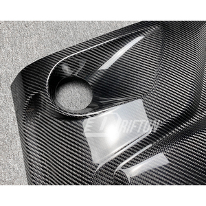 Couverture de compartiment moteur arrière en fibre de carbone sèche style OEM Emira 2.0 pour Lotus Emira 2.0 - Product Image 5