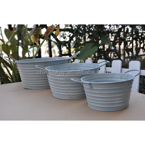 Nhà Máy Tùy Chỉnh Kim Loại Mạ Kẽm Lớn Uống Xô Bột Tráng Đảng Lưu Trữ Bia Mát Xô Đá - Product Image 3