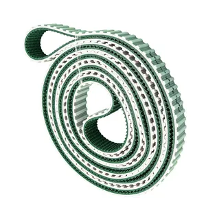 Correa de transmisión de patrón verde hierba con anillo transportador de escalada de patrón de hierba de PVC se puede personalizar