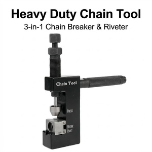 <span class=keywords><strong>Kit</strong></span> d'outils de démontage et de rivetage de chaîne CiHOO pour <span class=keywords><strong>moto</strong></span>, pour chaînes à joints toriques 520/525/530, comprenant coupe-chaîne, riveteuse et outil d'installation, en plastique - Product Image 6